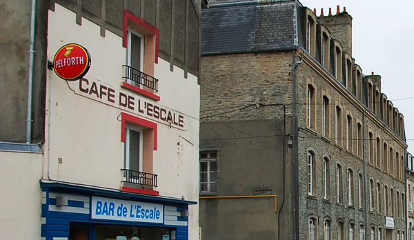 café de Cherbourg qui réunissait les dockers