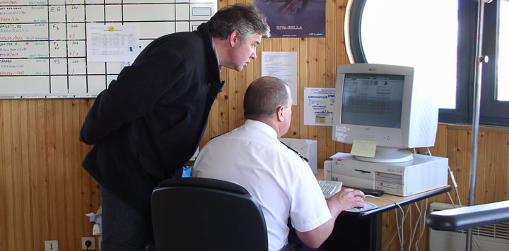 Consignataire, capitainerie du port de Caen