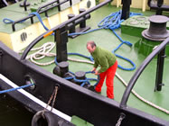 Membres d'équipage des remorqueurs du port de Caen-Ouistreham